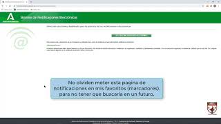 Darse de alta en el sistema de notificaciones de la Junta de Andalucia e instalar el quotAutofirmaquot [upl. by Ardnnaed]