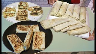 Turkish Yufka Borek Varieties 4 Different Recipes [upl. by Aynatahs]