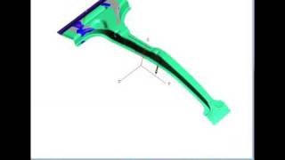 autoform drawing triming forming springback simulation [upl. by Hinkle84]