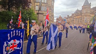 Broxburn Loyalists Flute Band  Stirling Protestant Boys FB Annual parade 15thJune 2024 [upl. by Umeko82]