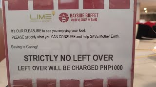 Bayside Buffet at Lime Resort Manila  Seascape Village Pasay [upl. by Nnayram]