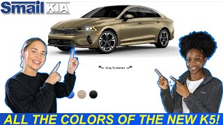 2021 Kia K5  Every Exterior amp Interior Color Available  Smail Kia [upl. by Charlotta]