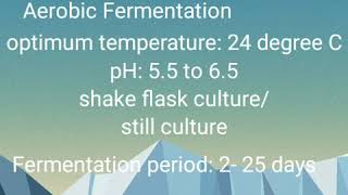 Fermentative production of Griseofulvin 540p [upl. by Arbba]