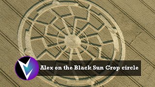 Alex on the Black Sun Crop Circle [upl. by Jurkoic]