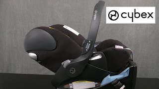 How to Take out the Newborn Inlay I Cloud Z2 iSize Car Seat I CYBEX [upl. by Laup]