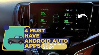 4 Must Have Android Auto Apps  Enhance Your Driving Experience with Best Android Auto Apps [upl. by Retniw]