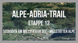 Seeboden am Millstätter See  Millstätter Alpe  AlpeAdriaTrail  Etappe 12  GPSTrack [upl. by Enelrac]