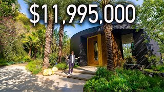 Touring a Tropical Mansion in the Hollywood Hills [upl. by Notgnimer]