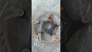 Unboxing and install Shimano Deore XT SMRT76 Disc Brake Rotor MTB Bike Rotor Bolts 160mm 180mm [upl. by Selle]