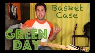 Guitar Lesson How To Play Basket Case by Green Day [upl. by Macnair]