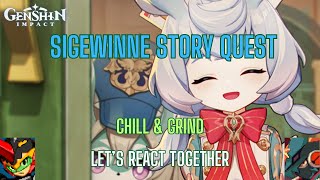 Sigewinne Story Quest ENG Dub Lets watch it together Genshin Impact 47 [upl. by Beckerman853]