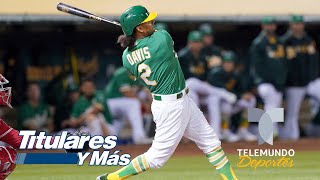 Khris Davis  el quotseñor del jonrónquot y otros piropos al estilo Mr USA  Telemundo Deportes [upl. by Drofkcor372]