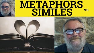 🔵 Metaphor or Simile  Metaphor Meaning  Simile Examples  What is the Difference  British English [upl. by Ahsatam]