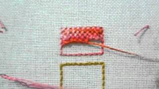 Trellis Stitch for Hand Embroidery [upl. by Omsare]