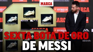 Bota de oro 2019  Leo Messi Gala acto de entrega [upl. by Efrem]