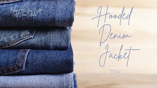 Item 4  Hooded Denim Jacket  Fit Video [upl. by Eneiluj937]