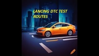 Lancing DTC Car Driving Test Route 2024 12 test routes ready to use on sat nav iPhone and Android [upl. by Lrac]