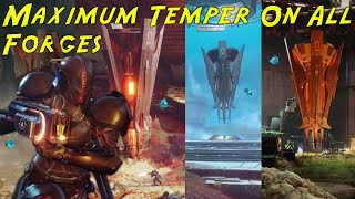 Destiny 2  How To Get Maximum Temper On All 4 Forges Black Armory [upl. by Eedolem561]