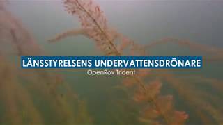 Länsstyrelsens undervattensdrönare [upl. by Brewster]