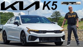 Experience the 2025 Kia K5 GT Line A Comprehensive Test Drive and Feature Review [upl. by Domela869]