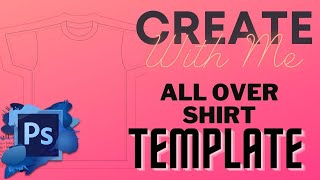 Create with Me AllOver Shirt template [upl. by Kirbee68]