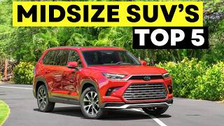 The 5 BEST Midsize SUVs in 2024 [upl. by Rex]