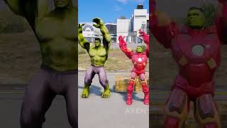 RANDOM SPIDERMAN VS HULK BATTLE gta5 hulk [upl. by Bridges75]