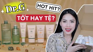 Review Những sản phẩm HOT nhất của DrG  TỐT HAY TỆ KCN có dùng được cho da treatment [upl. by Leseil]