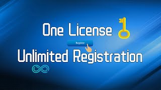 One License Unlimited Registration [upl. by Ettereve]