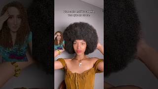 LE DIJERON QUE SU PELO AFRO RIZADO NUNCA CRECERÍA beauty tips short [upl. by Nydia649]