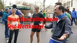 Neue 10km Bestzeiten beim TestWettkampf  Staffel 2Vlog 1 [upl. by Yaned]