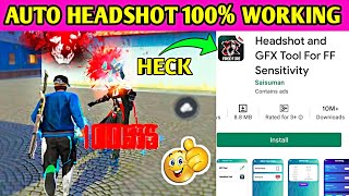 HEADSHOT AND GFX TOOL FOR FREE FIRE MAX  GFX TOOL FOR FREE FIRE MAX  HEADSHOT  HEADSHOT [upl. by Aicert946]