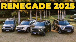 JEEP RENEGADE 2025 MAIS BARATO E COM NOVAS VERSÕES CONFIRA TODAS AS NOVIDADES [upl. by Nivrehs]