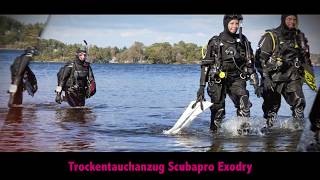 zieht euch warm an Trockentauchanzug Scubapro Exodry [upl. by Cherian163]