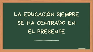 Vicenç Arnaiz quotLa educación siempre se ha centrado en el presentequot [upl. by Trilbee]