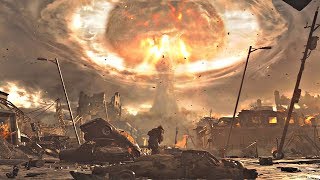 Call of Duty Modern Warfare Remaster  Nuclear Explosion Mission PS4 Pro [upl. by Shutz]