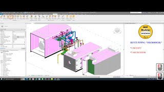 REVIT MEP PIPING CONNECTION MICRODESK [upl. by Miguela]