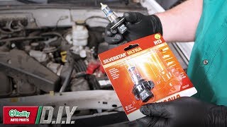 How To Replace a Car Headlight Bulb [upl. by Llerdnad]