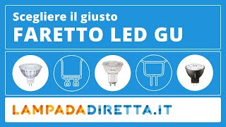 Come scegliere il faretto LED GU giusto  Lampadadirettait [upl. by Arivle]