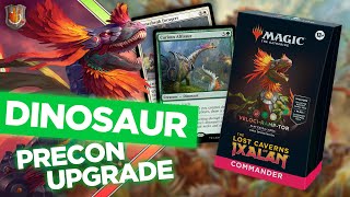 Dinosaur Precon Upgrade Guide  “VelociRampTor”  Lost Caverns of Ixalan  The Command Zone 572 [upl. by Sitruk]