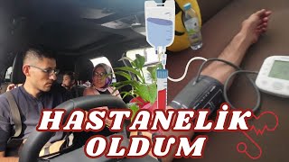 Hastaneye Kaldırıldım ve Tomografiye Girdim  Felç Geçiriyordum  Hipertansiyon Hastası Oldum VLOG [upl. by Kreiker]