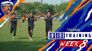 INSIDE TRAINING  Melkys freekick goal  Sakris stunning long range goal 🤯🔥 [upl. by Merkley]