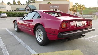 Red 1976 Ferrari 308 GTB [upl. by Cohl]