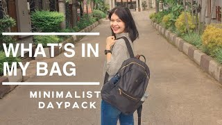 WHATS IN MY BAG  Minimalist Daypack  My Daily Backpack  minimalism Indonesia [upl. by Macmullin]