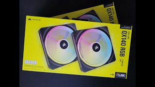 Unboxing Corsair QX140 RGB Fan Kit  Base 140mm fan Coupon in the description  On SALE [upl. by Butta41]