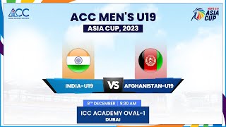 India vs Afghanistan  Match 1  ACC Mens U19 Asia Cup 2023 [upl. by Christiane]