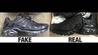 How To Spot Fake Nike Tuned 1  TN  Air Max Plus Trainers Authentic vs Replica Comparison [upl. by Sankey]