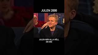 Julen år 2000 när jag satt i olika soffor och blev hållen av både jonasgardell och Arne Domnérus [upl. by Studdard327]