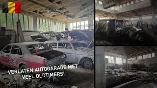 16 VERLATEN AUTOGARAGE MET VEEL OLDTIMERS [upl. by Larianna228]