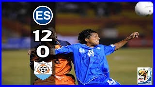 El Salvador 12 vs Anguilla 0 262008 WCQ2010 GOLES [upl. by Notsrik]